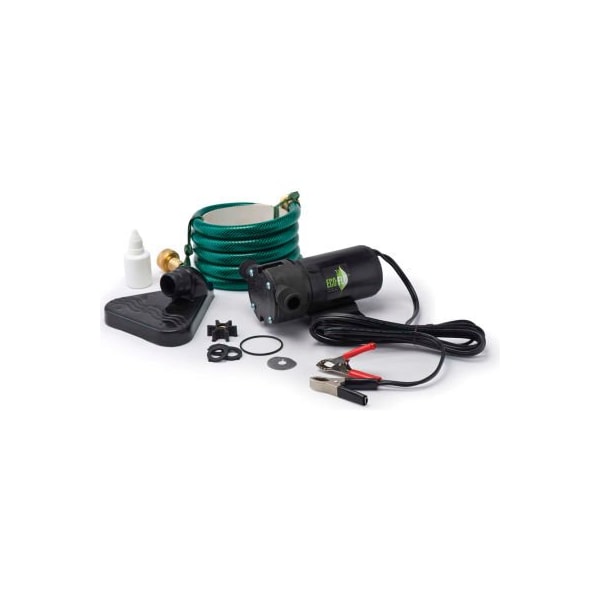 Eco Flo Products Eco-Flo PUP61DC Portable Light Weight Utility Pump W/6 Ft Garden Hose & Suction Accessory -360 GPH PUP61DC - main
